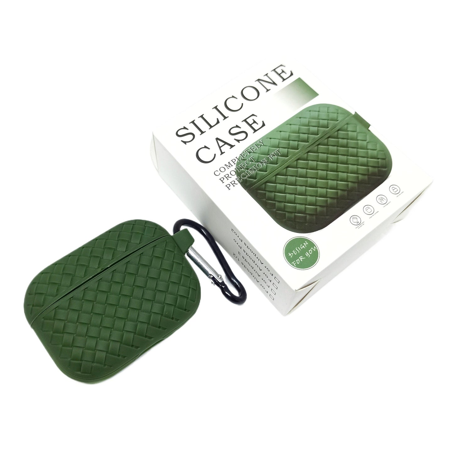 Silicon Weave Pattern Case/Cover - Protection and Style for your airpods