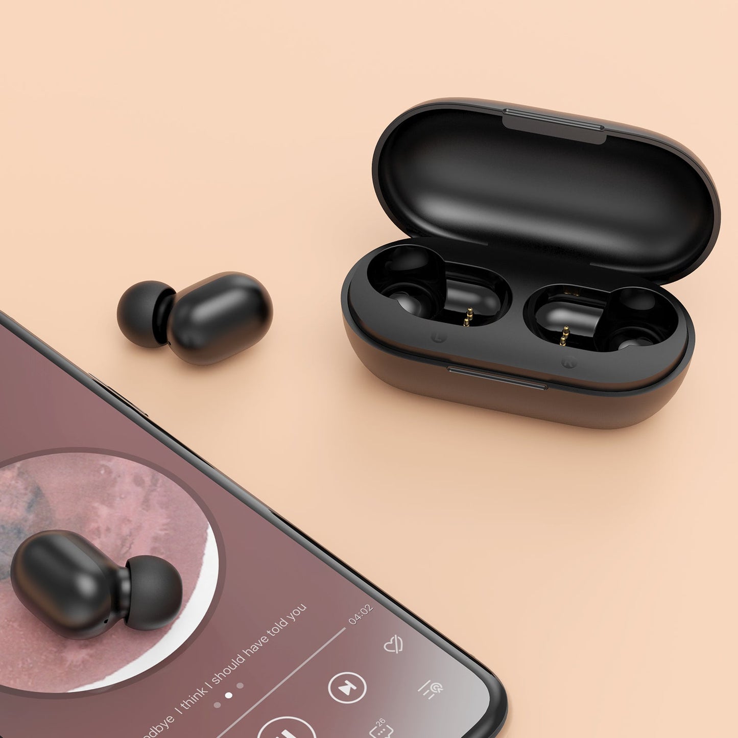 Wireless Headphones, Multifunction Button Auto Connect Comfortable Wireless Sport Earphones