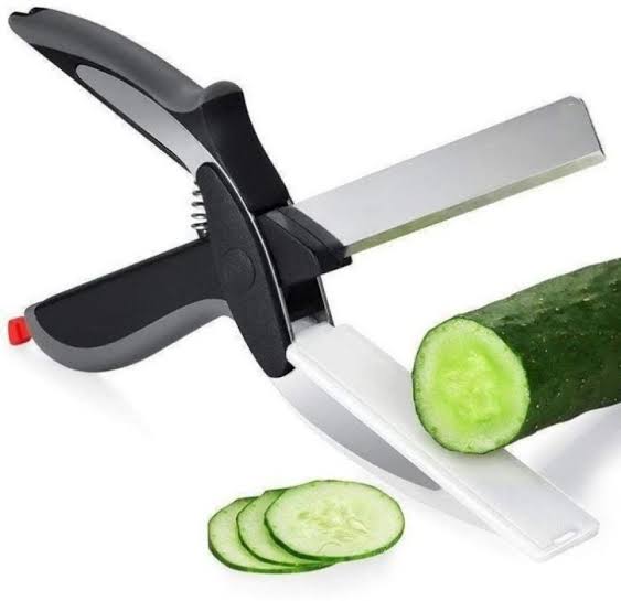 Clever Cutter 2-in-1 Knife & Cutting Board – Quickly Chops Your Favorite Fruits | Replace your Kitchen Knives and Cutting Boards