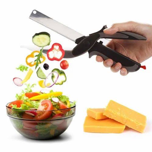 Clever Cutter 2-in-1 Knife & Cutting Board – Quickly Chops Your Favorite Fruits | Replace your Kitchen Knives and Cutting Boards